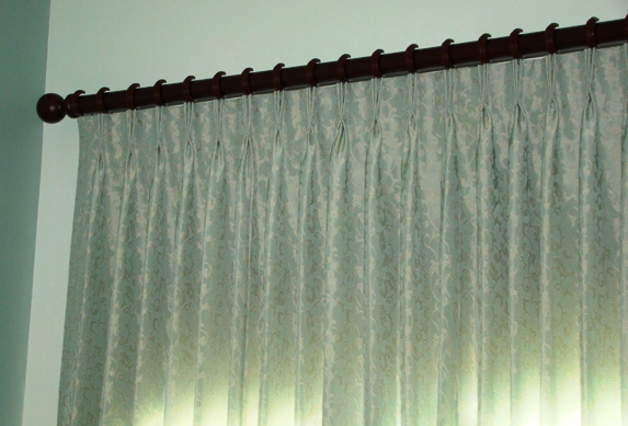 Pleated Curtains For Traverse Rods Curtains for Wood Rods